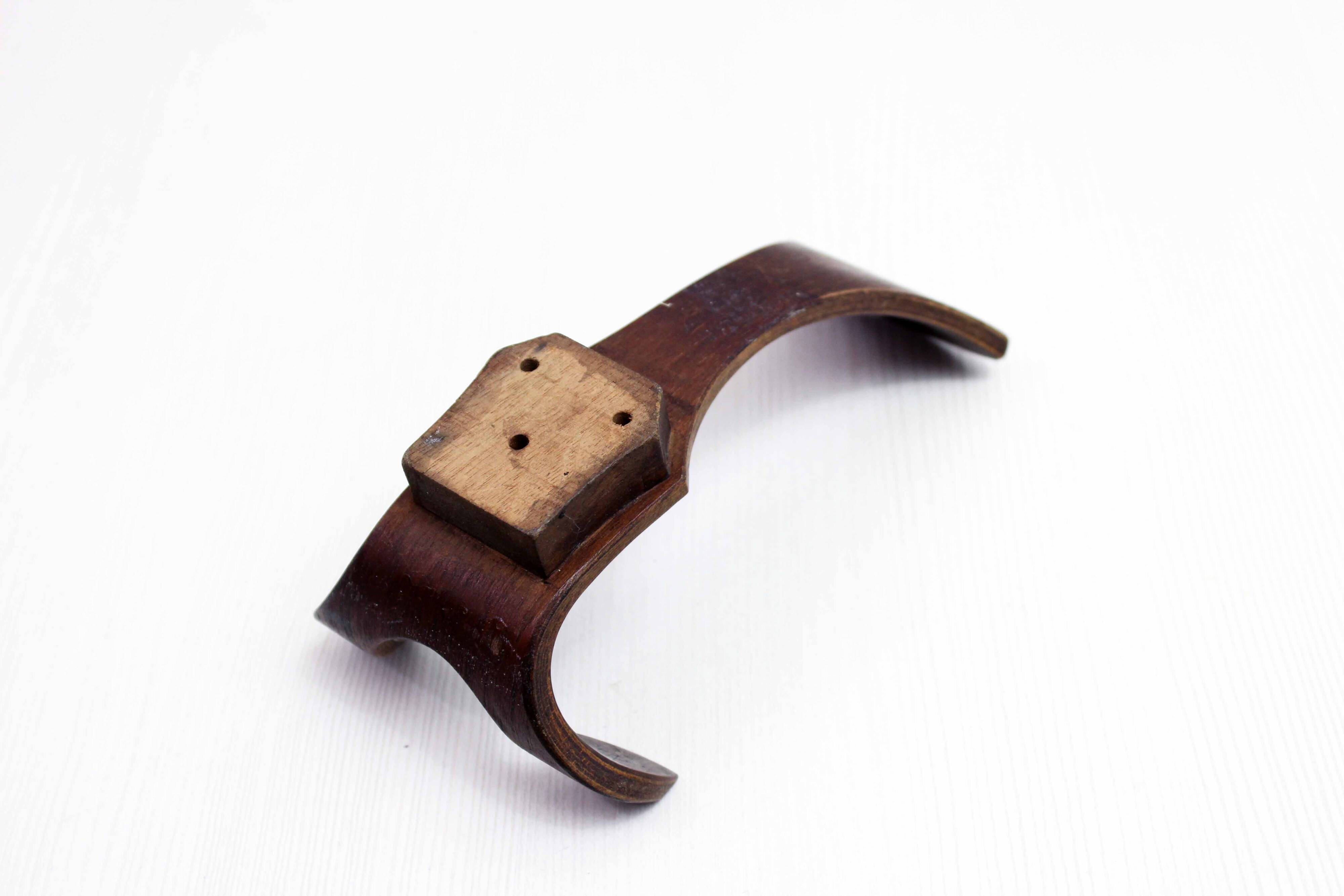 Set of 4 vintage teak cp coat hooks