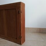 Armoire double en bois, murale