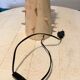 Handmade solid wood lamp base