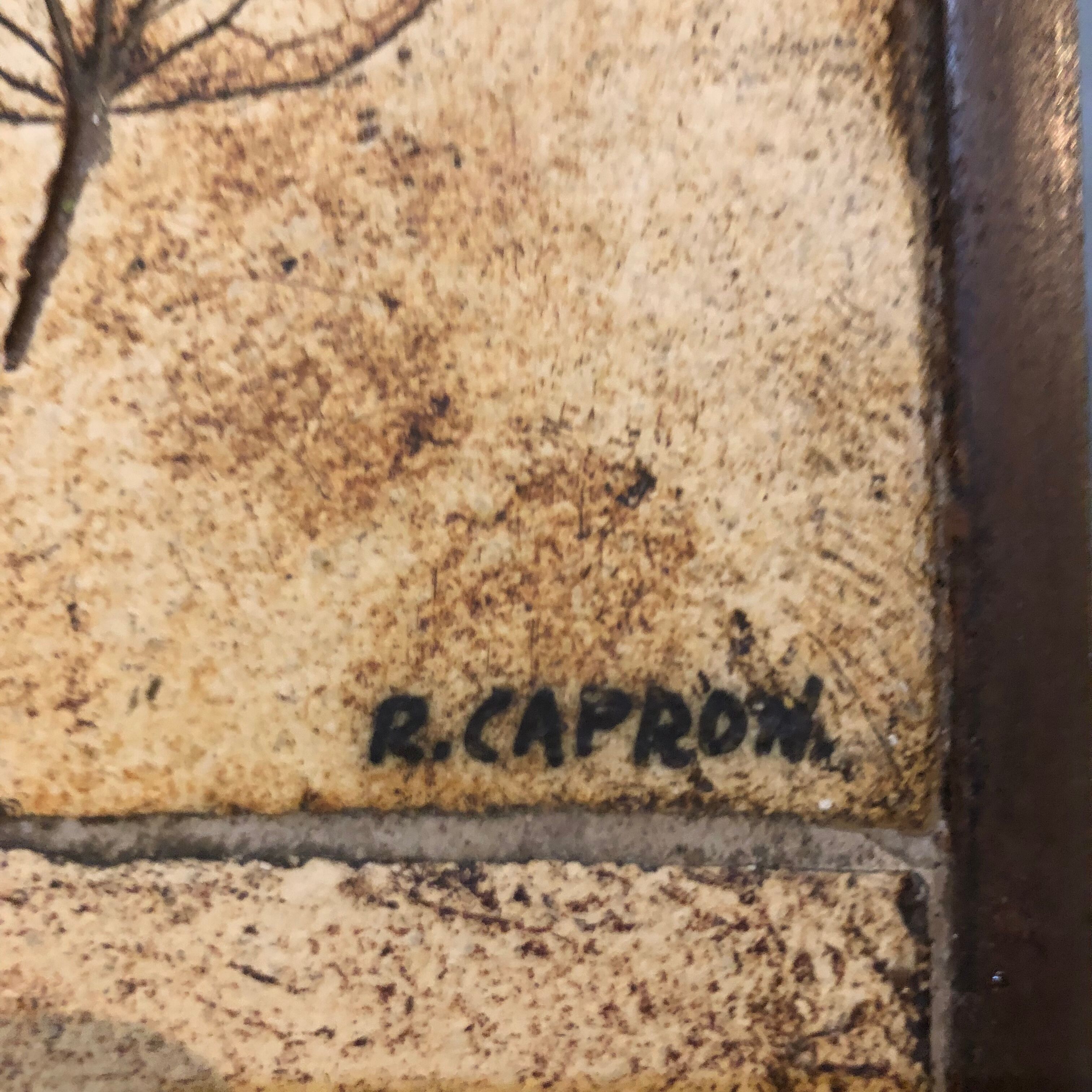 Capron tiled coffee table