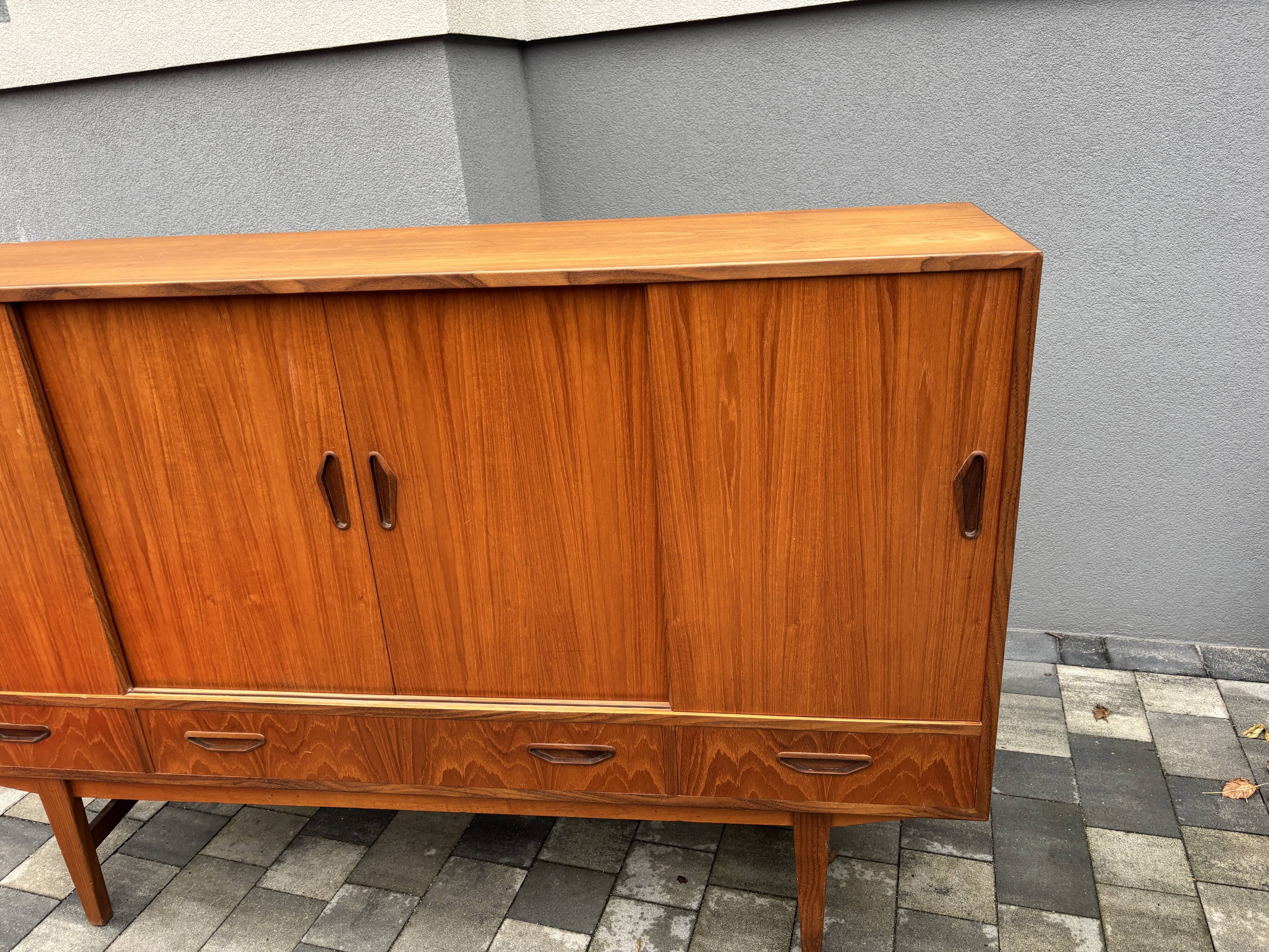Teak sideboard, Denmark, 1970s
