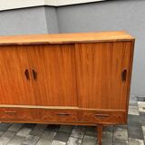 Teak sideboard, Denmark, 1970s