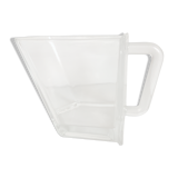 Old thick glass drawer tray