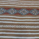 Tapis couloir fait main multicolore traditionnel 180x67cm