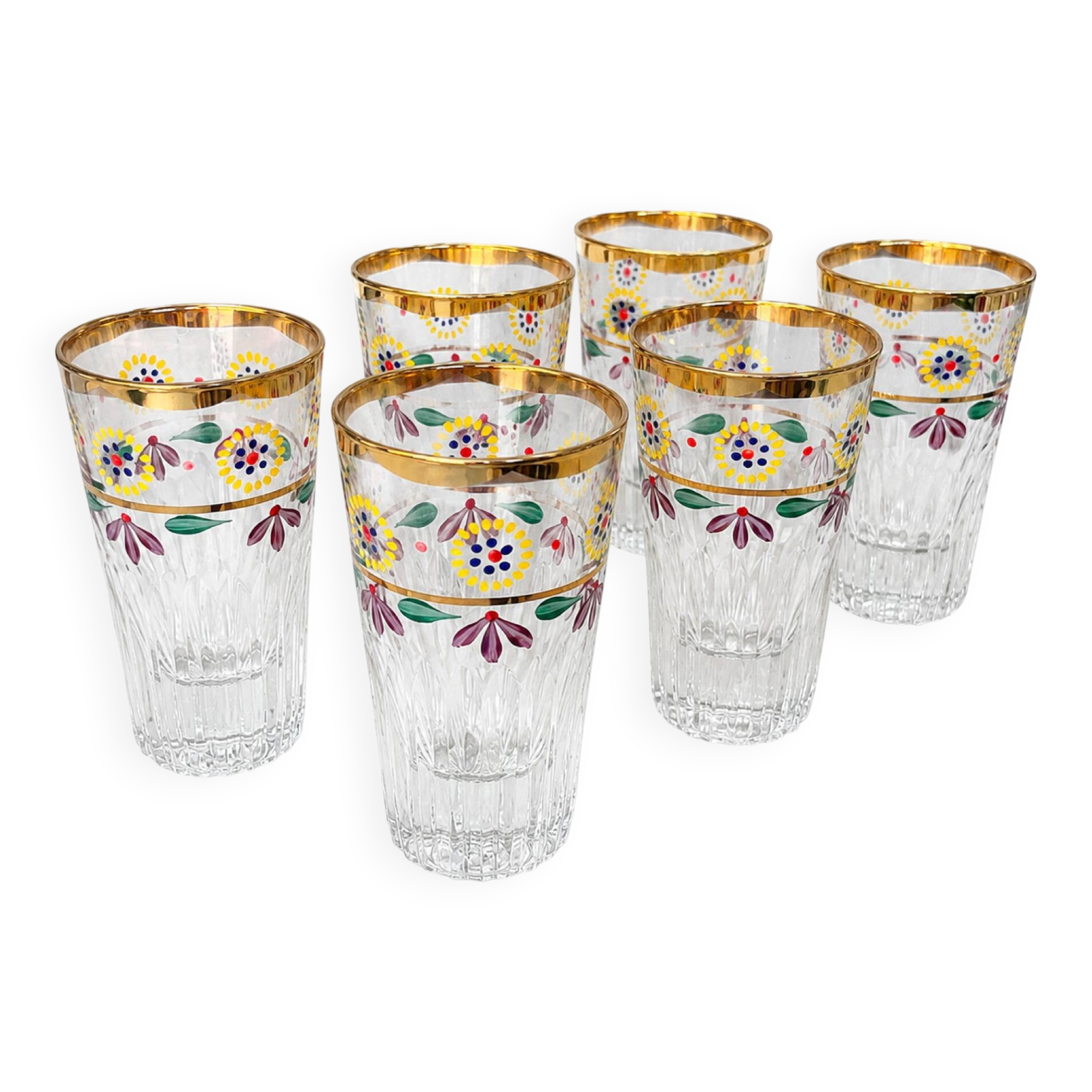 Verres émaillés 1960