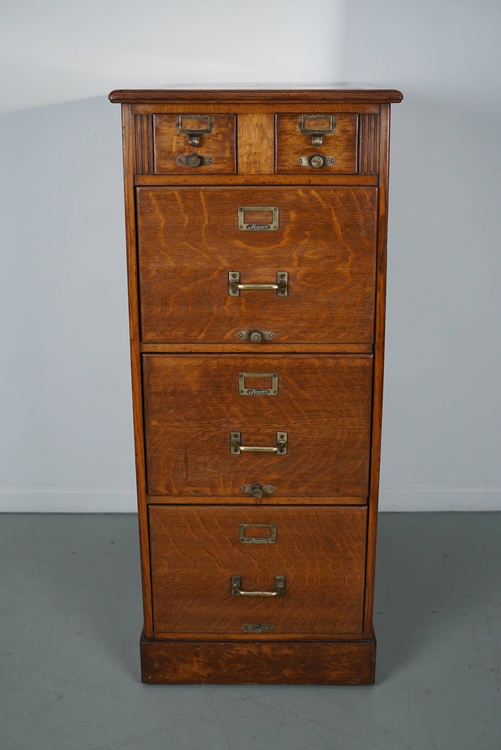 French Oak Apothecary Cabinet / Filing Cabinet, 1920/30s