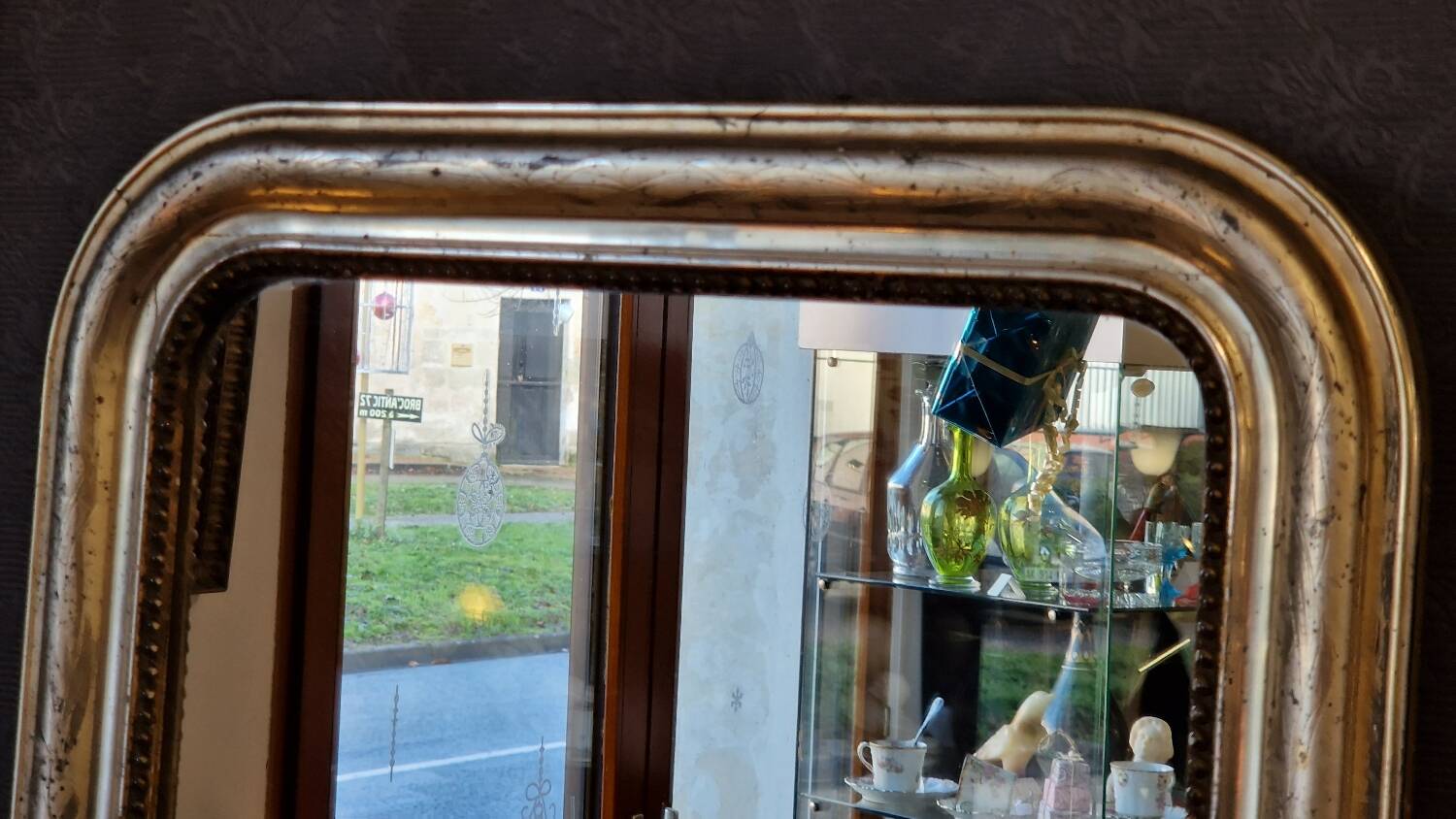 Louis philippe gold mirror