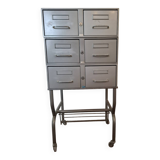 Metal storage locker
