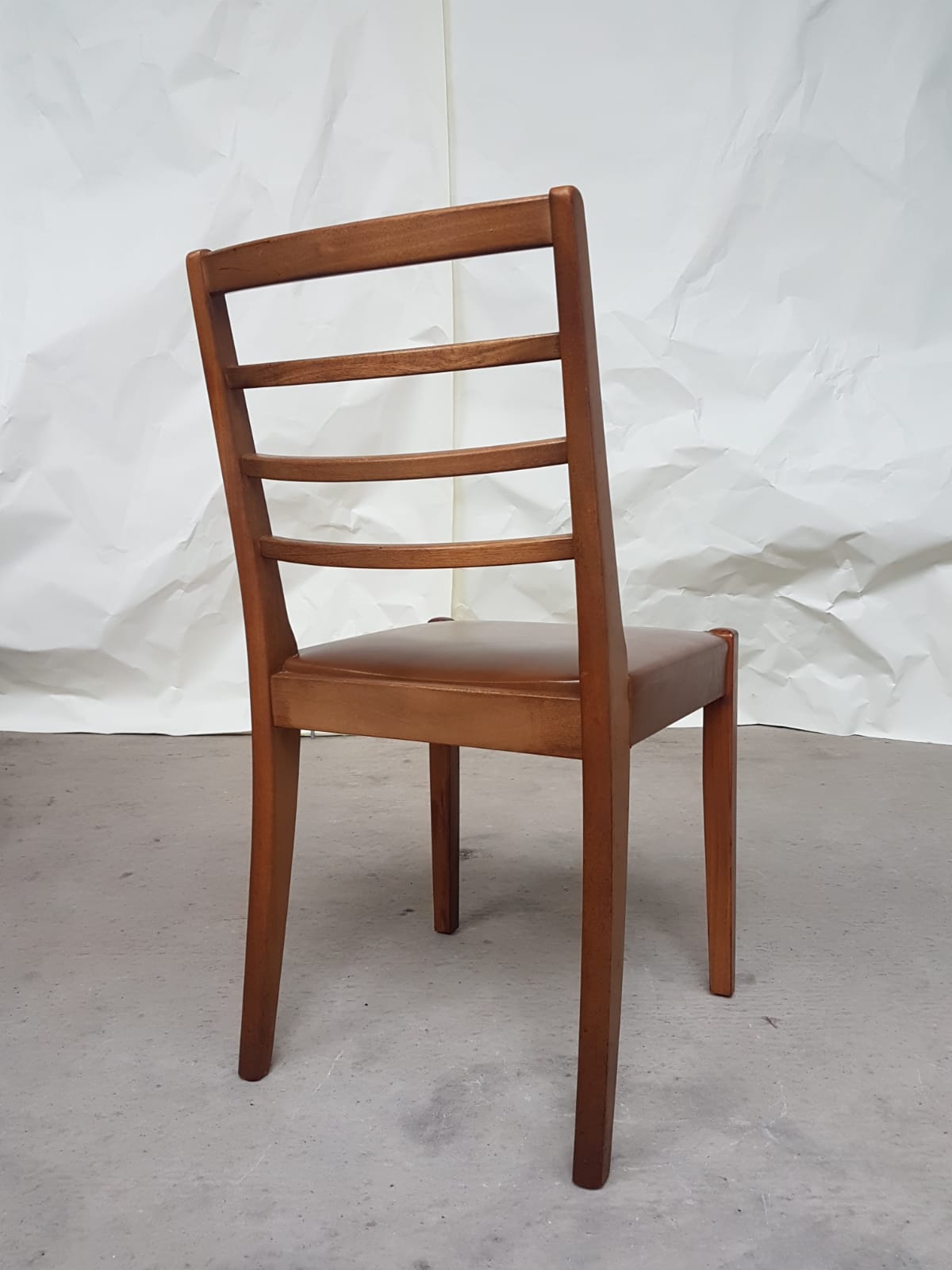 Vtg Set Of 4 Mid Century Teak Dining Chairs Scandinavian 60s 70s Retro Danish