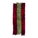 Vintage Filikli Tulu Runner Rug in Red and Green Mohair Angora Wool