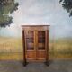 Small Empire library in cherry wood.