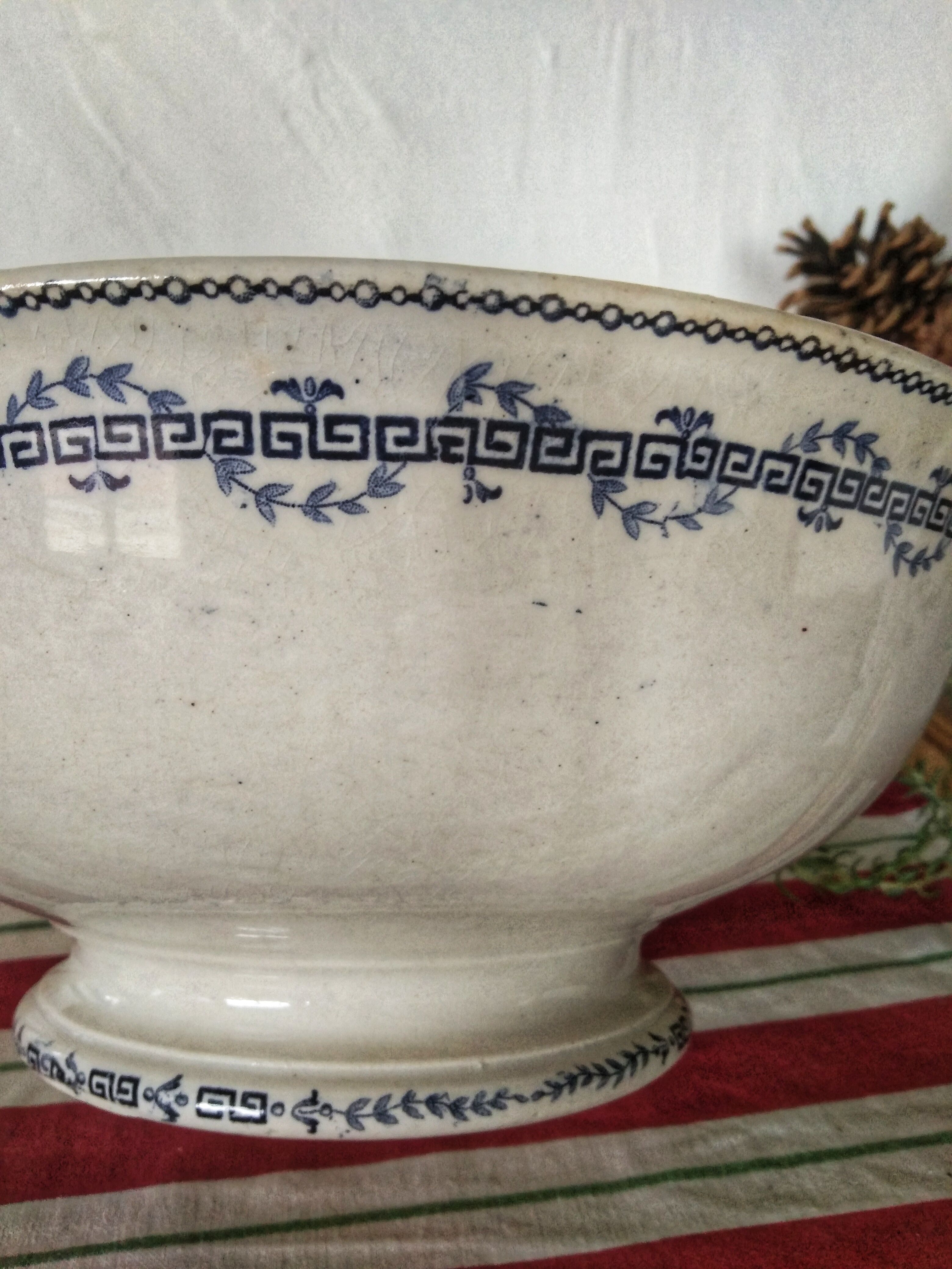 Ancient salad bowl Iron Land Austerlitz