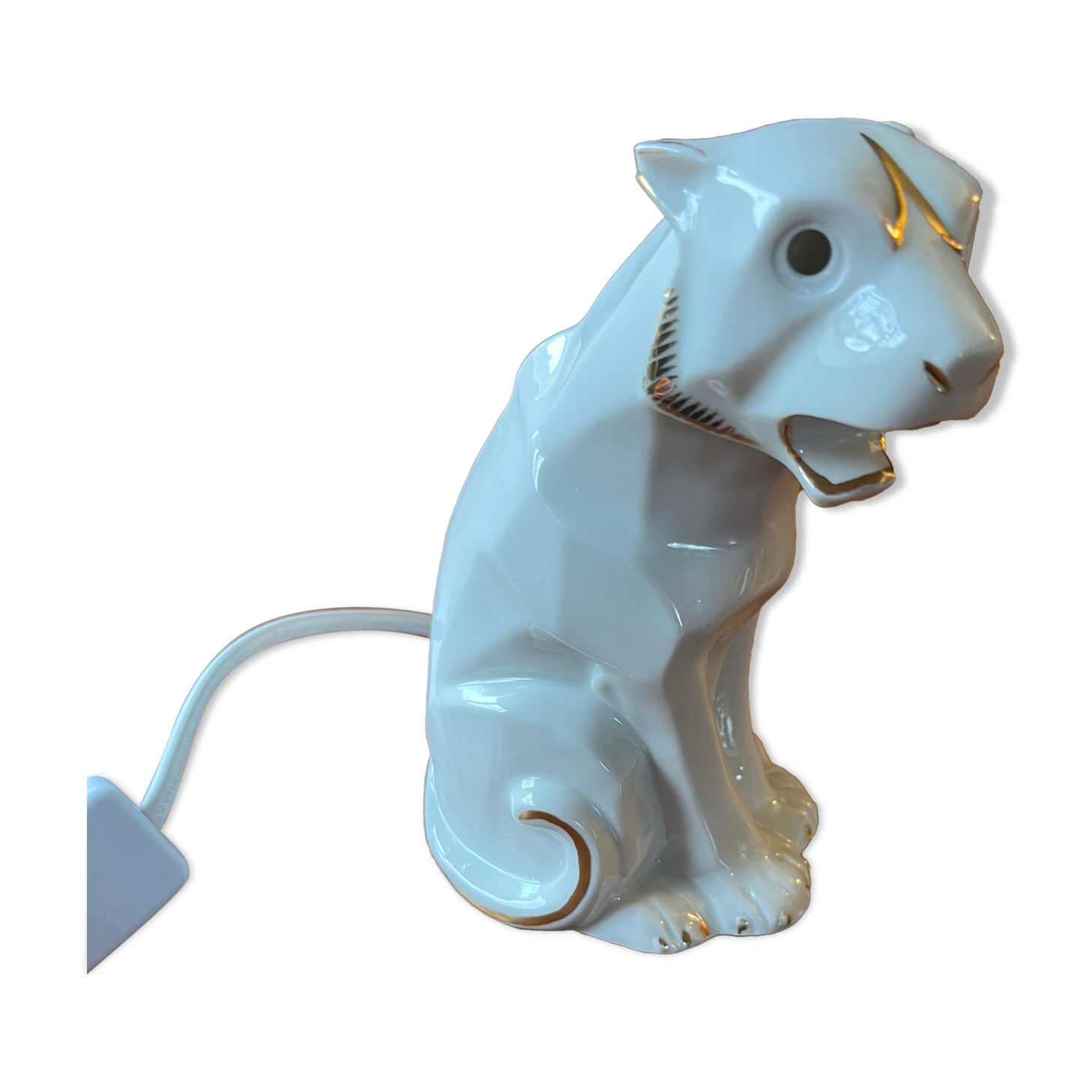 Art Deco ceramic night light