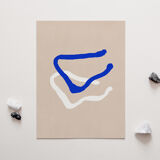 Abstract giclee art print, A3