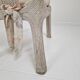 Set of 4 Vintage 'Palm Leaf' Chairs by Vivai del Sud – Hollywood Regency