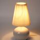 Terracotta lamp signed