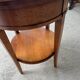Guéridon table d’appoint de forme ronde style Directoire