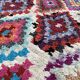 Berbere carpet boucherouite corridor 95x220 cm