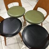 Set of 4 Baumann Mondor Bistro Chairs 1960