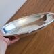 Oval Plateau Christofle Gallia In Silver-Plated Metal Beaded Frieze Basket Plaque