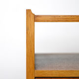 Vintage 50s bedside table with drawer