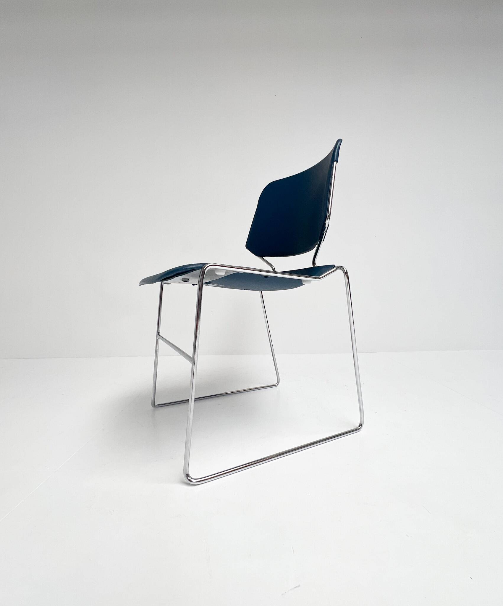 Stackable Matrix Krueger chair by Thomas Tolleson, 1970s