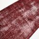 3x11 Shade Of Wine Red Handmade Turkish Vintage Runner Rug