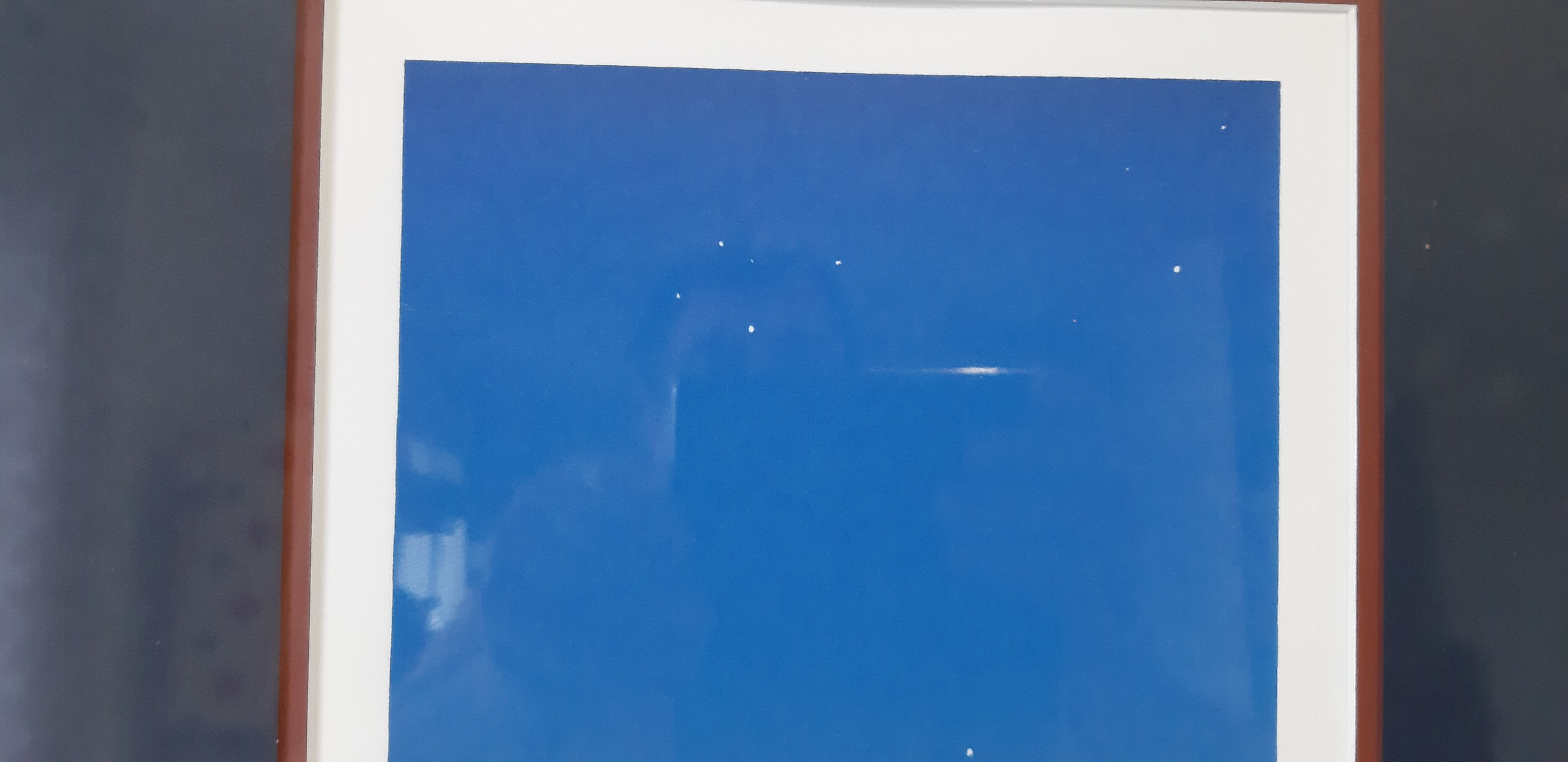 Engraving Signed by Aschley Manluy " Southern Cross "