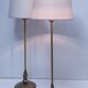 Pair of brass lamp bases Delmas design 90s