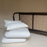 Two-seater rattan bench