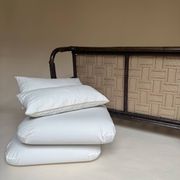 Two-seater rattan bench