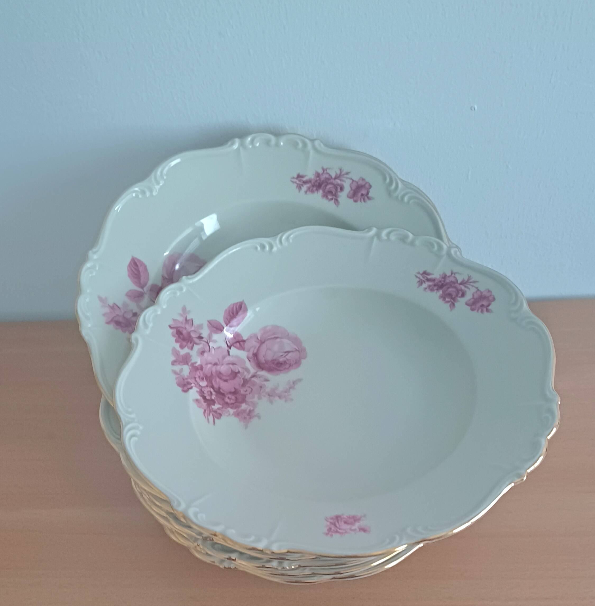 Set of 11 Edelstein Bavaria soup plates – Maria Theresia model (2