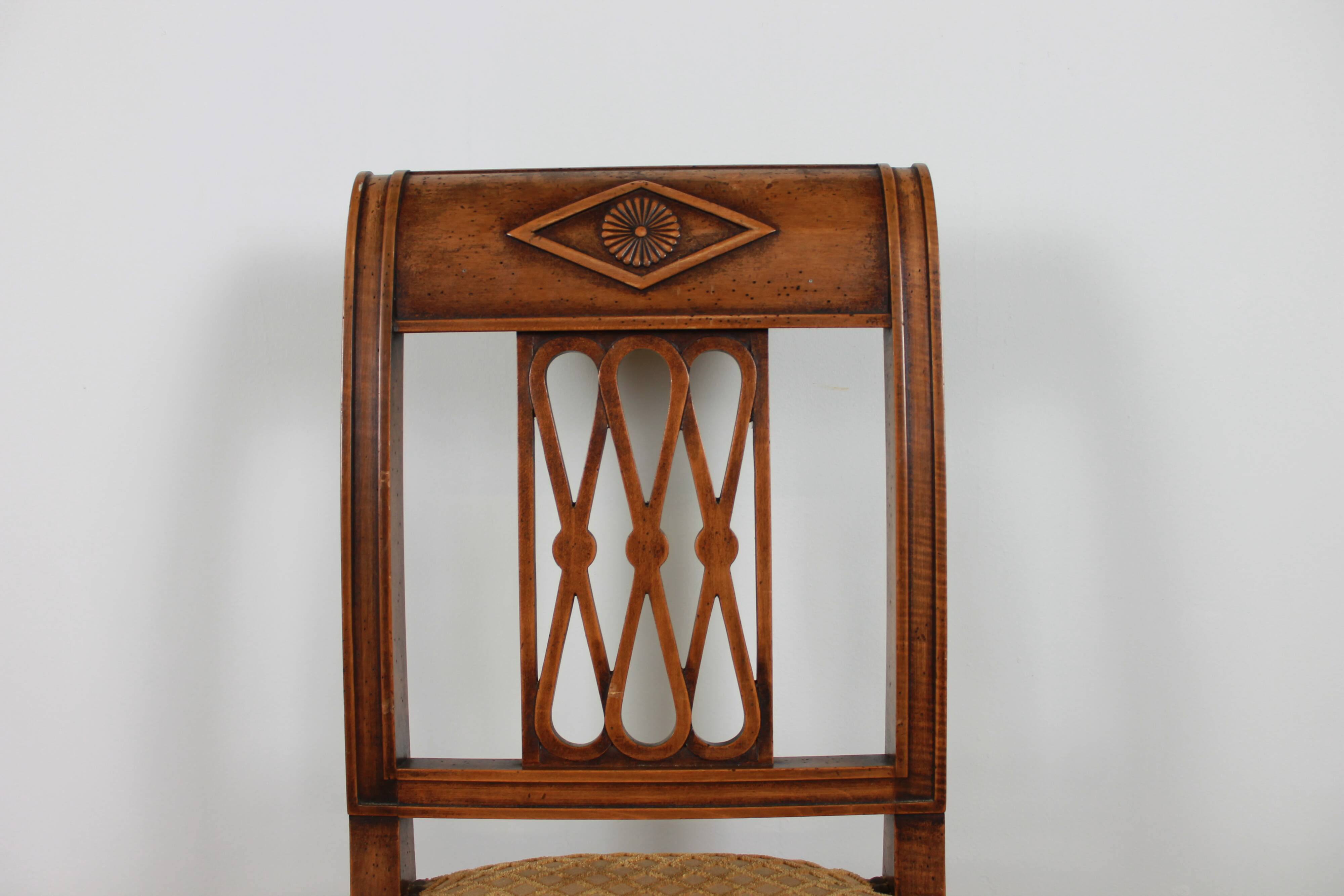 Directoire style chairs