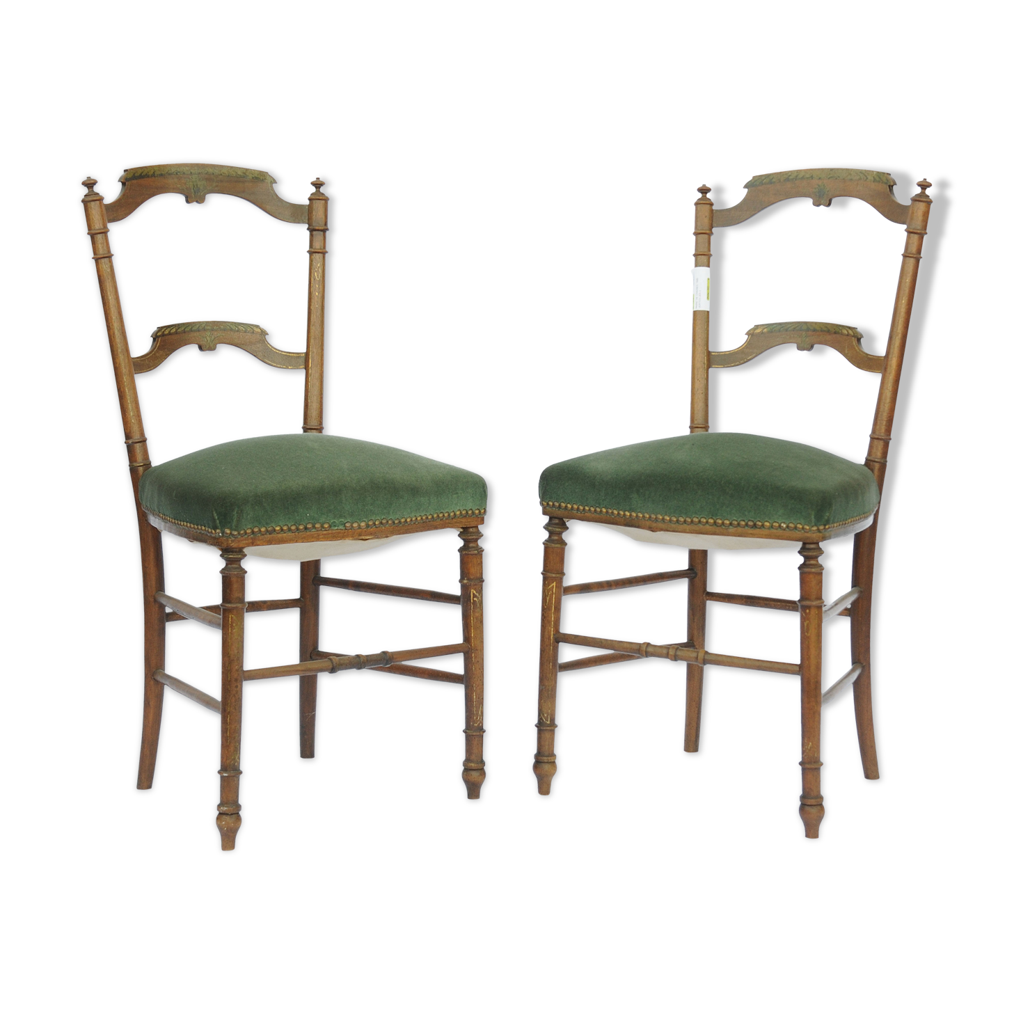 Paire de chaises d'époque 1900