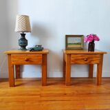 Pair of vintage nightstands 1980