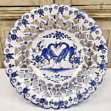 Old openwork fruit bowl Martres Tolosane