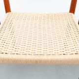 Vintage teak dining chairs by Henry Walter Klein for Bramin, 1960s, set of 4