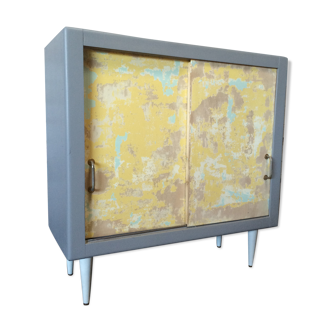 Vintage sideboard with patinated effect