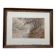 WATERCOLOR 1907 by Albert GYSEL River LA BOURRE towards MOTTE AU BOIS North