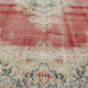 Hand-knotted persian antique 1970s 298 cm x 385 cm beige wool carpet