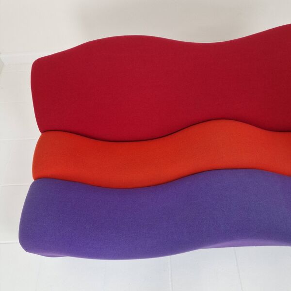 Canapé 2 places abcd de pierre paulin pour artifort, années 1960