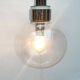 Vintage Space Age Suspension in Chrome and Glass by Motoko Ishii for Staff, 1970s
