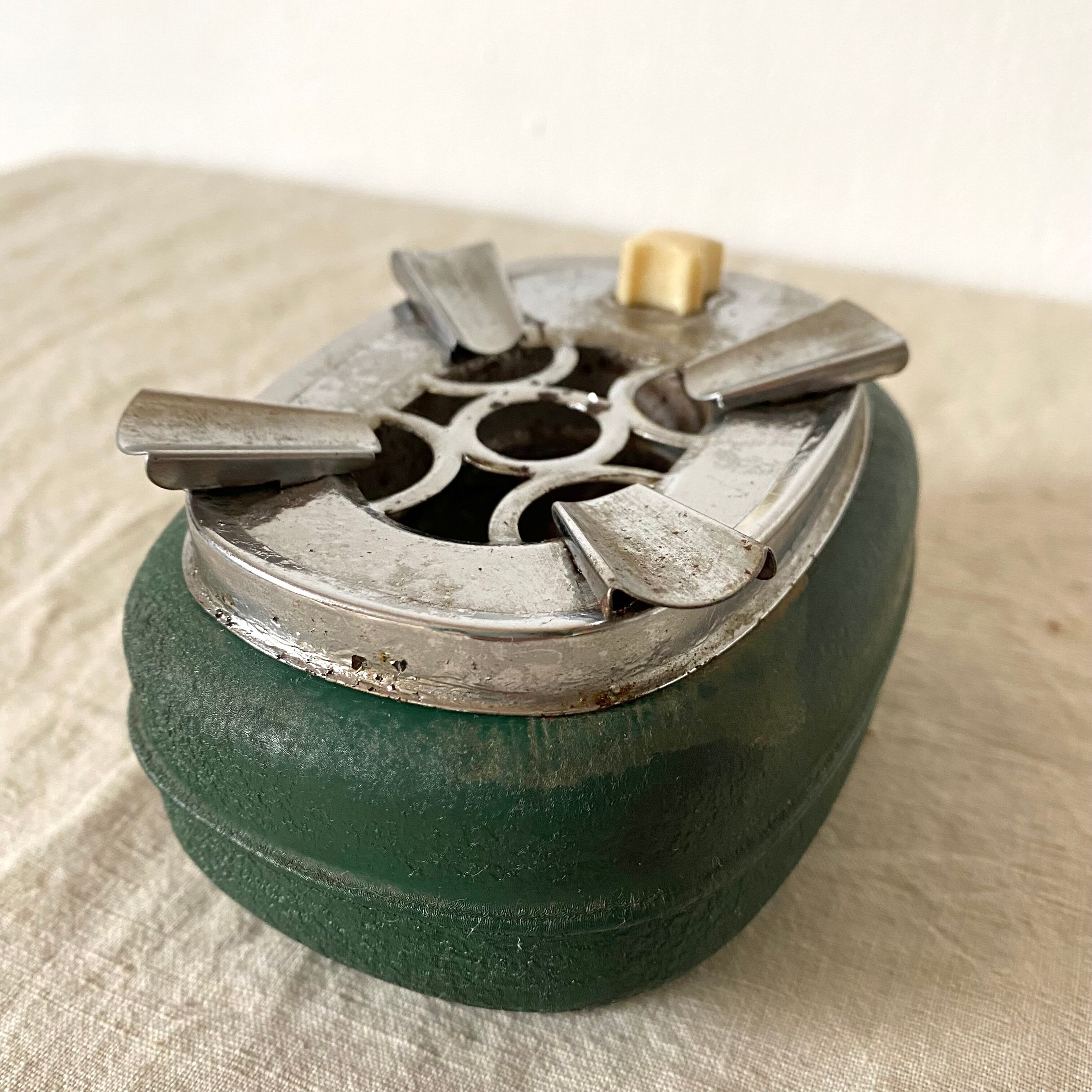 Vintage metal ashtray