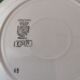 Set of 6 ceramic plates from Sarreguemines