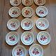 26 assiettes Digoin Sarreguemines