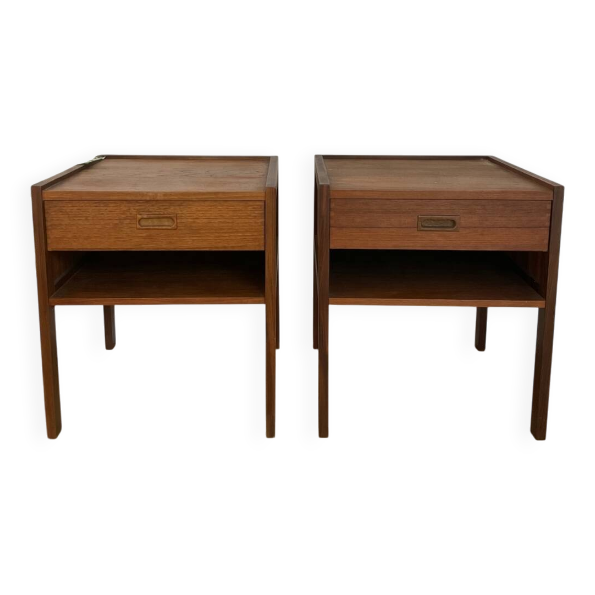 Vintage teak bedside tables – Gillis Lundgren “System” – IKEA 1960