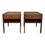 Vintage teak bedside tables – Gillis Lundgren “System” – IKEA 1960