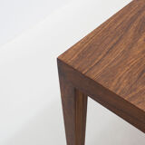 Table basse en palissandre par Severin Hansen pour Haslev Møbelsnedkeri
