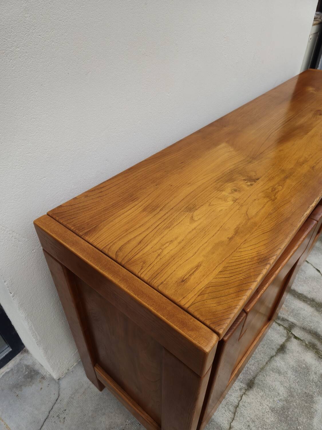 Enfilade Maison Regain in Oak with 3 vintage doors