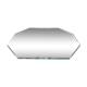 Beveled octagonal mirror, Saint Gobain, Art Deco 40s 50s